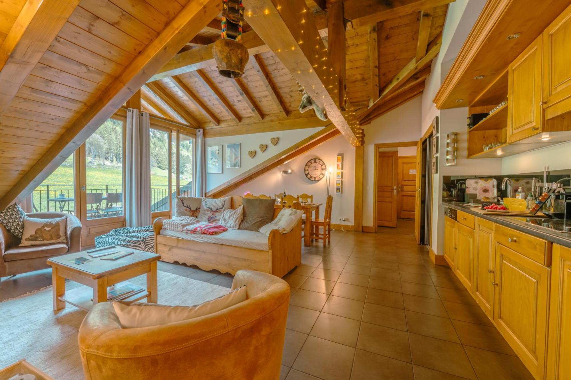 Résidence&Spa Vallorcine Mont-Blanc Exterior foto