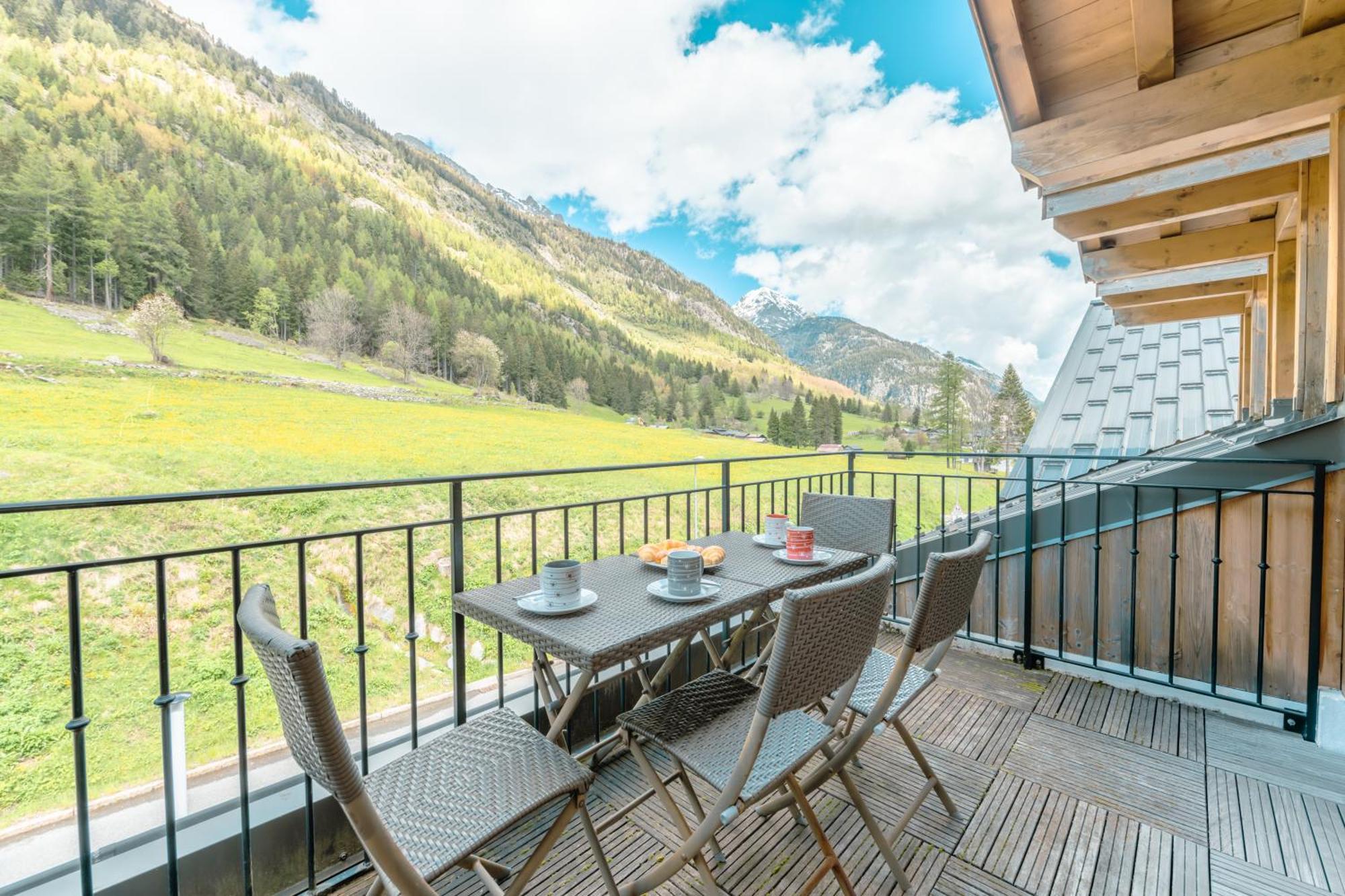 Résidence&Spa Vallorcine Mont-Blanc Exterior foto